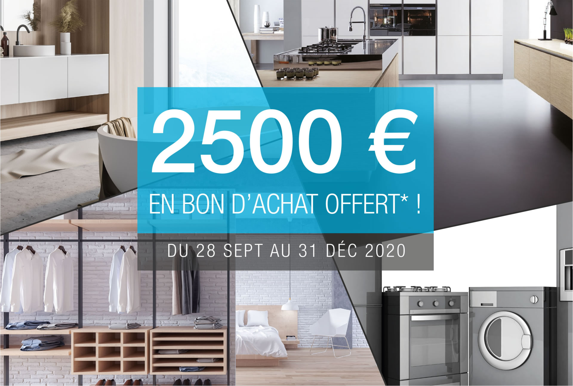 2500 € offerts en bon d'achat avec Demeures d'Aquitaine