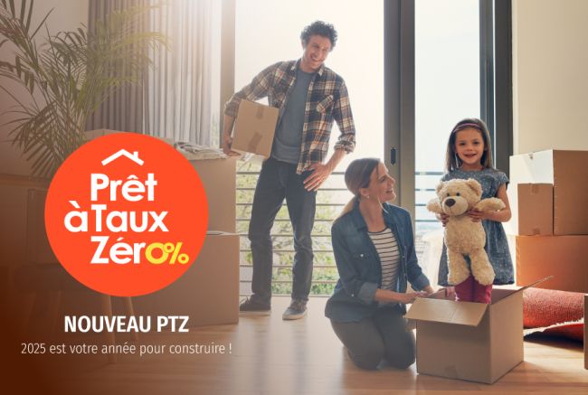 PTZ 2025 : enfin accessible aux maisons individuelles et à tout le territoire