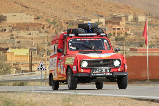 Sponsor de Fast and 4ailes participant au raid 4L Trophy