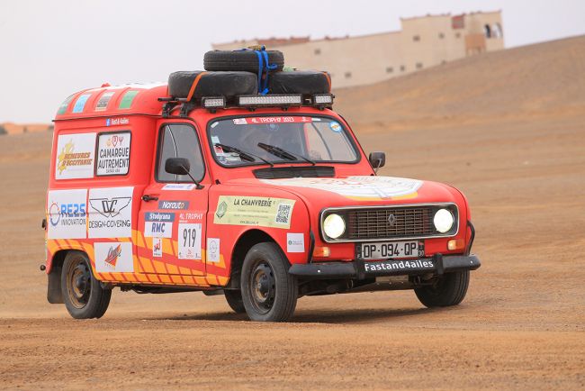 Sponsor de Fast and 4ailes participant au raid 4L Trophy