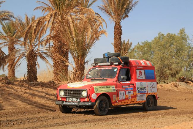 Sponsor de Fast and 4ailes participant au raid 4L Trophy