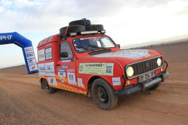 Sponsor de Fast and 4ailes participant au raid 4L Trophy