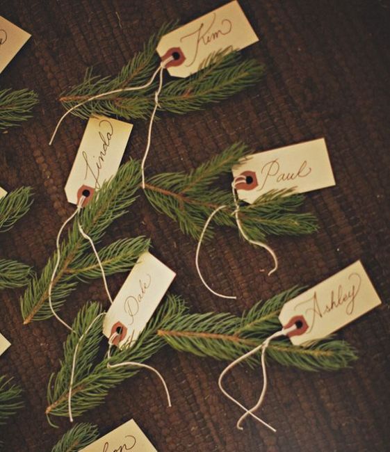 Une déco | de table de noël 2016 dans l'ère du temps !