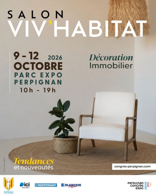 Présents sur le salon Viv'Habitat de Perpignan