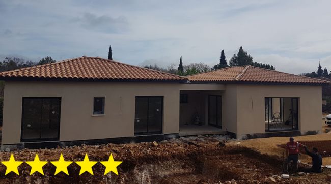 Satisfaction Client pour une construction à Viols-le-Fort dans l'Hérault