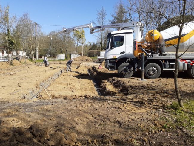 Suivi de chantier : les fondations