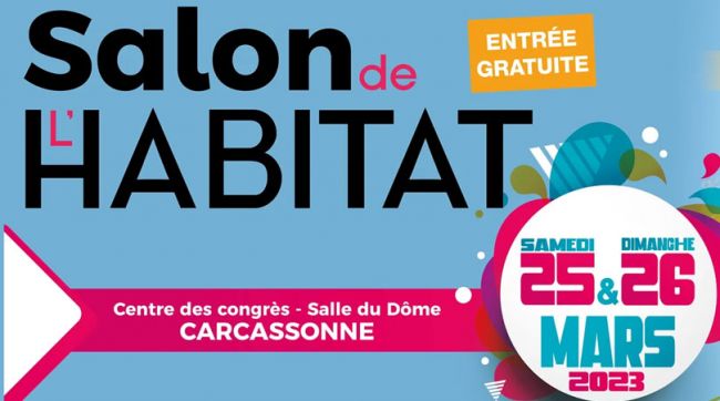 Présents sur le Salon de l'Habitat de Carcassonne 2023