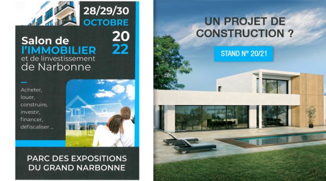 Présents au Salon de l'Immobilier de Narbonne