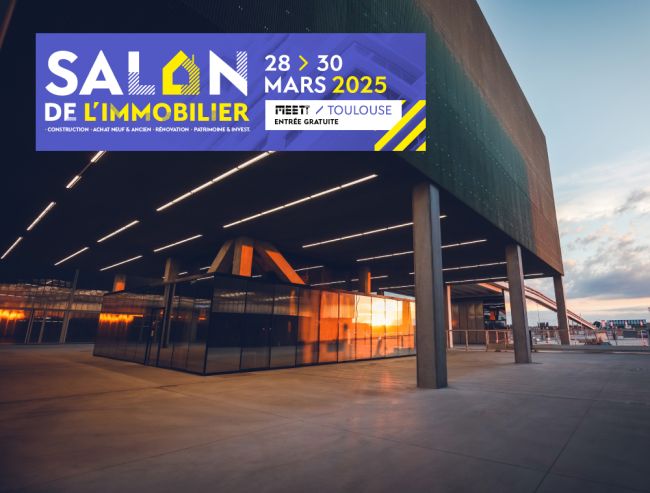 Demeures d'Occitanie au Salon de l'Immobilier de Toulouse – Stand C01