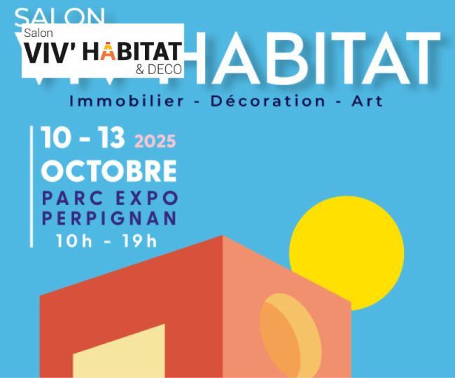 Demeures d’Occitanie au Salon Viv’Habitat & Déco de Perpignan – Stand 31-33