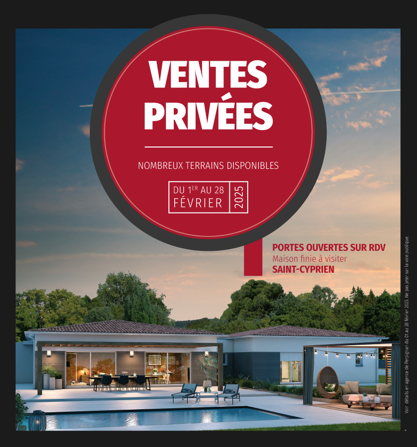 Ventes Privées Demeures d’Occitanie Perpignan