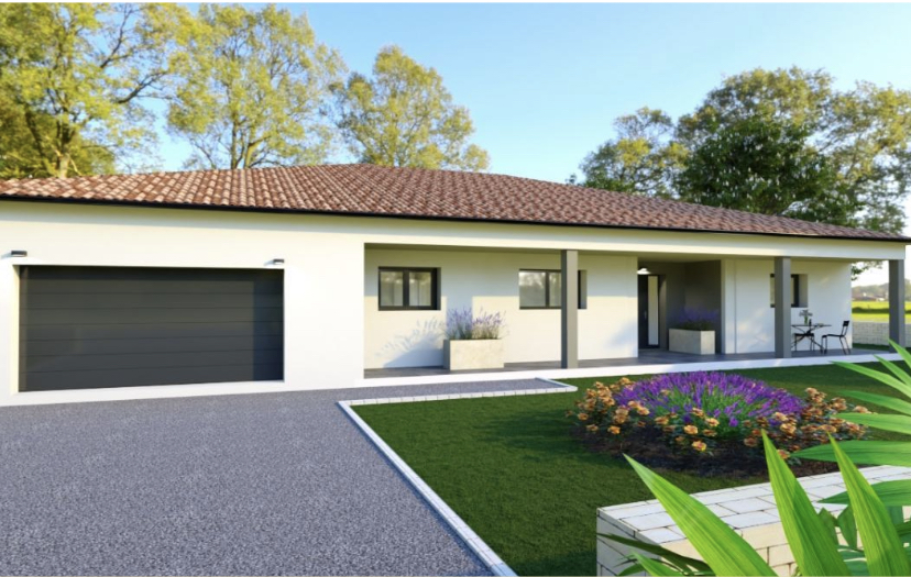 Terrain avec maison contemporaine Toulouse (31) Haute-Garonne ...