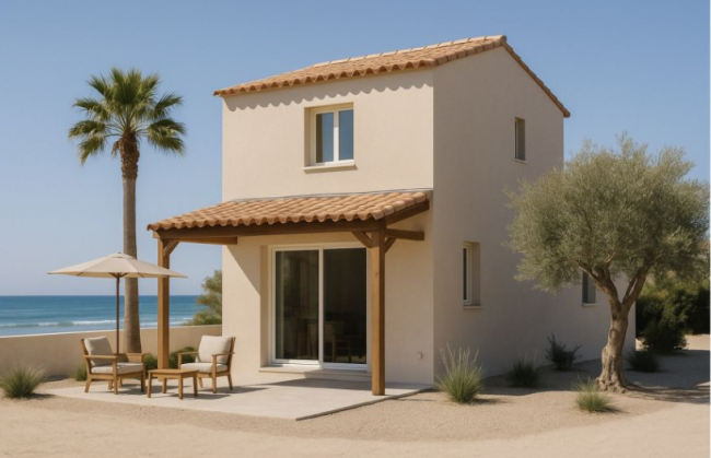 Maison neuve à bâtir à CASES DE PENE