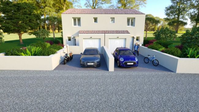 R+1 84m² + garage
