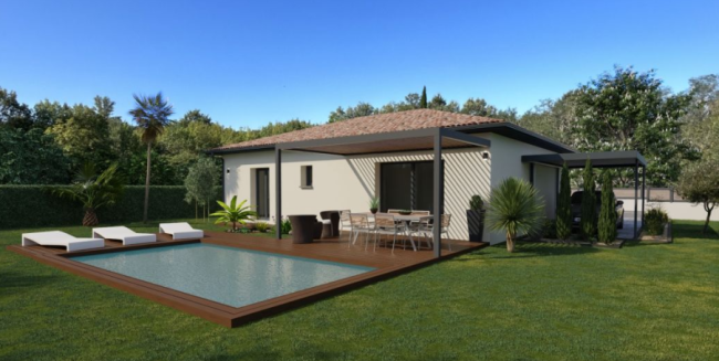 Terrain à bâtir de 635 m² à SAINT NAZAIRE D'AUDE 11120