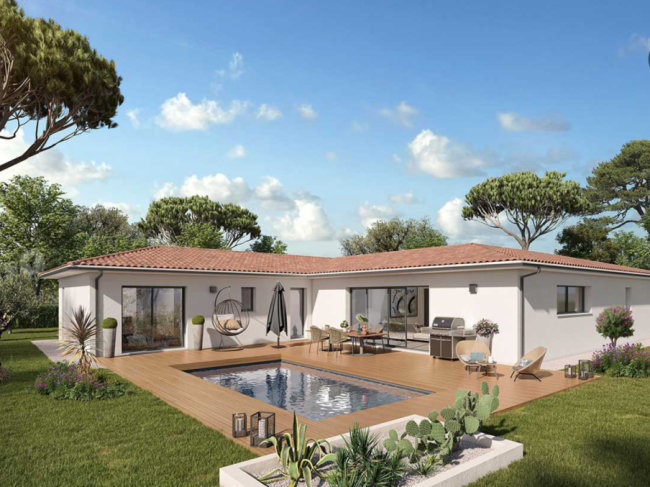 villa à construire, Mane 31260