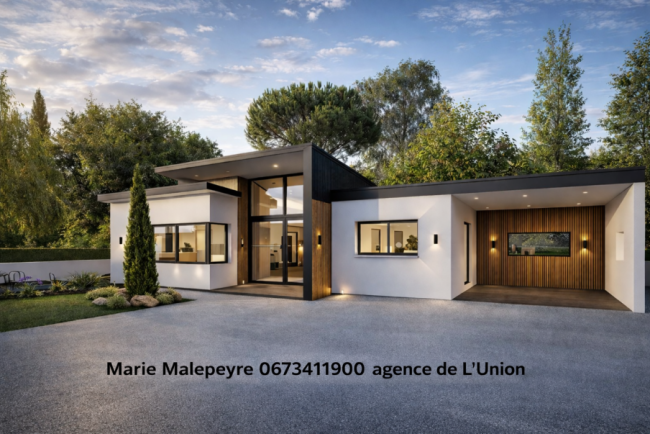 Nouveauté Villa  contemporaine 4 chambres