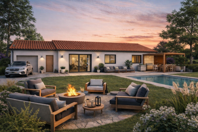 Villa à construire + terrain, Saint-julien-sur-garonne 31220