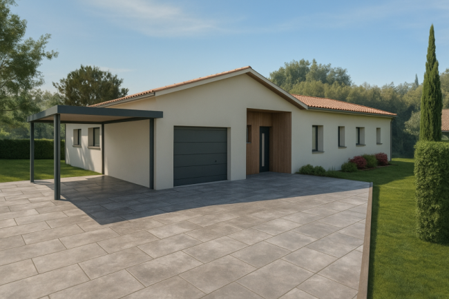 Villa à Batir T4 110m2 à Goyrans 31120
