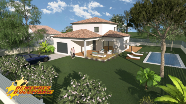 Villa neuve 4 faces à Banuyls dels Aspres