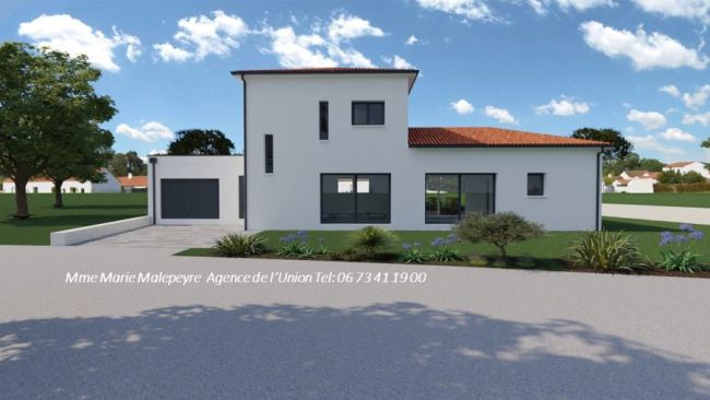 Vivez l’élégance et le confort : maison à étage 4 chambres avec espace de vie ouvert à Montpitol