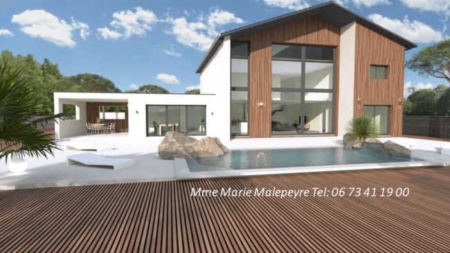 Grand terrain et maison design, le duo parfait à Gratentour