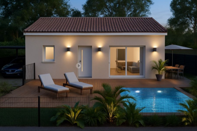 Maison neuve à Saint Laurent de la Salanque 66250
