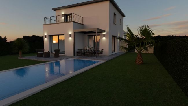 Villa contemporaine de 92m² 3 chambres avec garage à CAVEIRAC