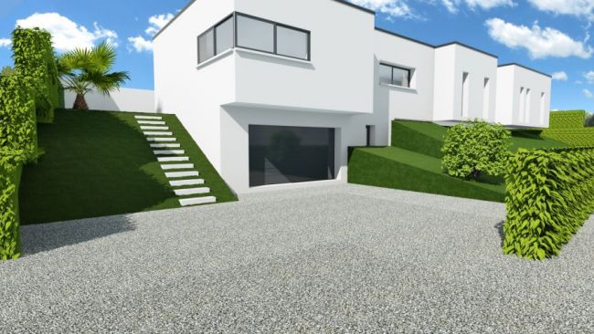 villa contemporaine 150m² habitables