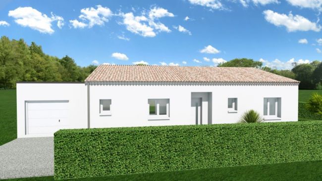 villa 90m² 3 chambres
