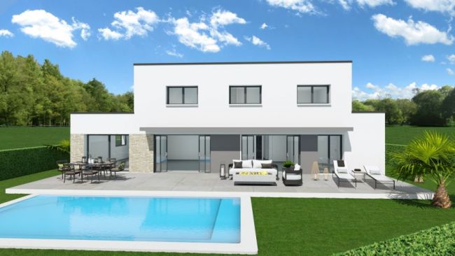 villa d'architecte 180m²