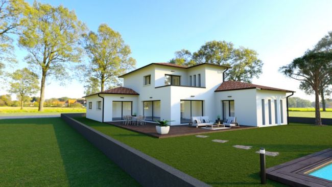 Maison étage  Pechbusque proche Castanet  31320  terrain diffus  proche Toulouse