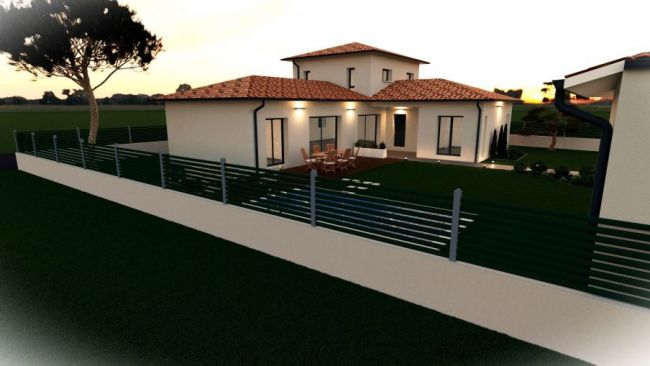 Villa 4 chambres centres ville gragnague hors lotissement