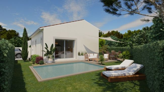 Maison plain pied 70M2 T3 à Batir à Nailloux 31560