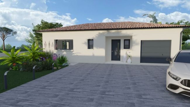 Maison traditionnelle de 92 m² avec garage
