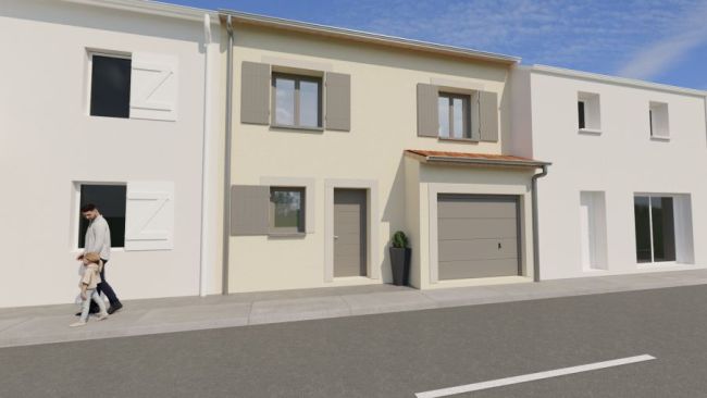 Maison T4 85 m2 + Garage au coeur de Villefranche 31290