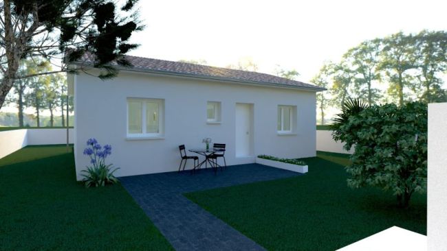 Maison plain pied 86m² 3ch Saint-Marcel-Paulel 31590
