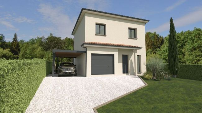 Maison à Batir T4 85 m2 avec garage à Aureville 31320