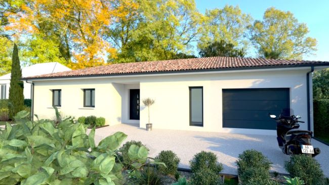 Labege Village projet de construction maison de 98 m² avec garage de 24 m² RE 2020