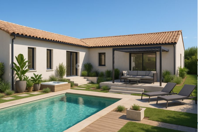 Bompas – Terrain à bâtir de 4 faces de 745 m²