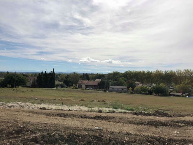 Terrain en campagne, belle vue