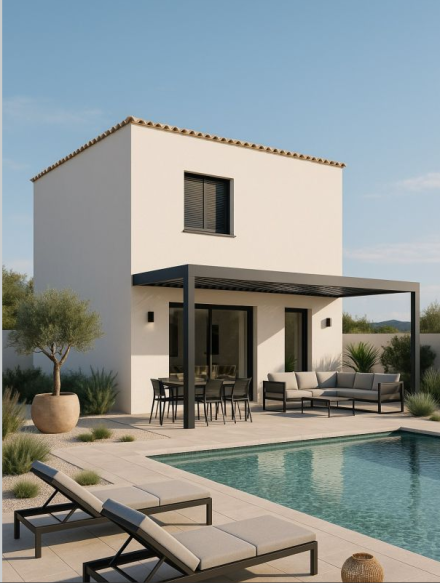 Maison neuve à bâtir à VINCA