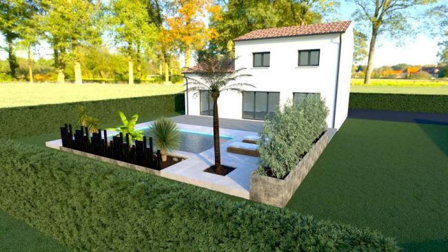 Terrain 716m² + Maison 105m² SEYSSES