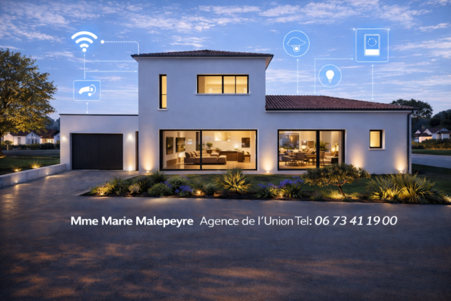 Maison 120m² connectée au coeur de Blagnac