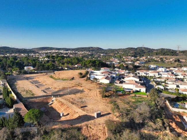 Terrain 303m² constructible avec projet de construction