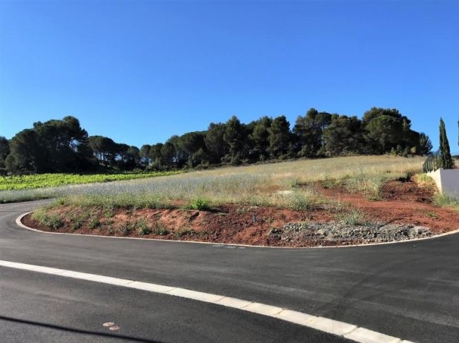 Terrain a batir avec vue splendide pret a la construction 660 M2 VILLENEUVE MINERVOIS 11160