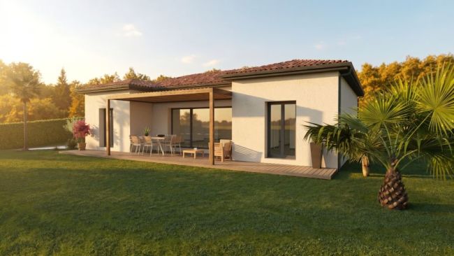 VIlla à Batir T4 100 m2 sur les hauteurs de Montgiscard 31450