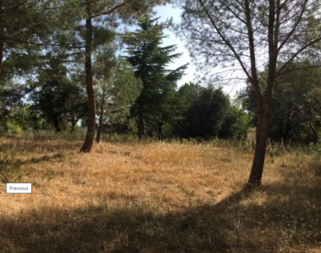 Terrain viabilisé 720 m² Souvignargues