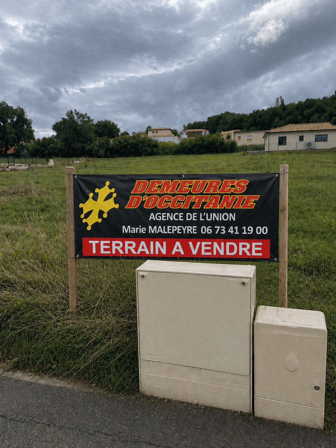 GRAGNAGUE CENTRE : TERRAIN PRÊT À BÂTIR (389 m²)