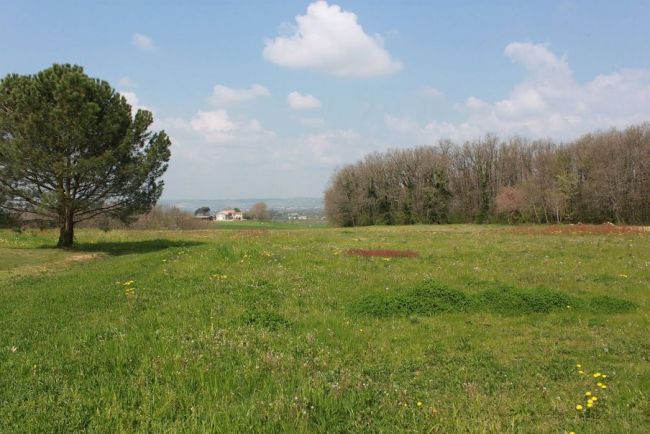 terrain 1000M² au centre du village